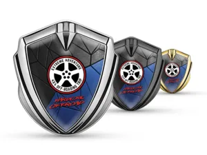 Metal Domed Emblem Customizable Force Style